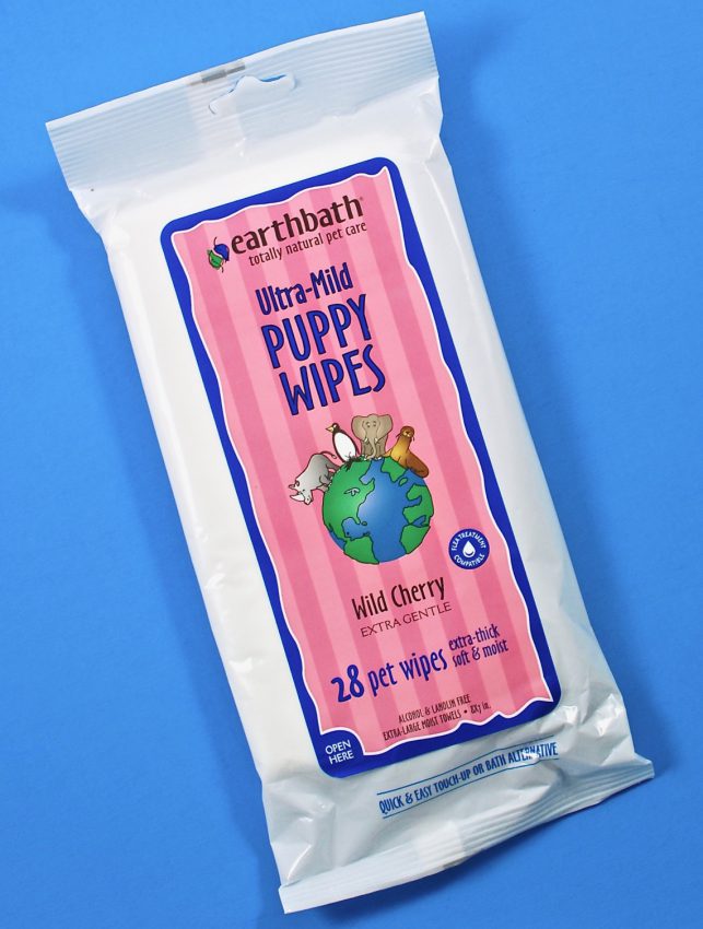 Earth bath puppy wipes