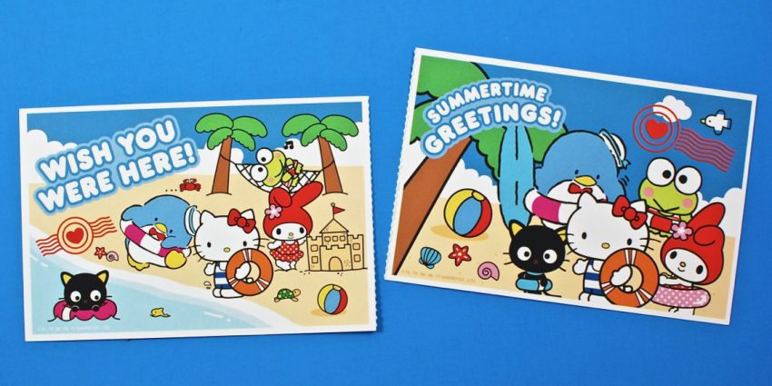 Sanrio postcards