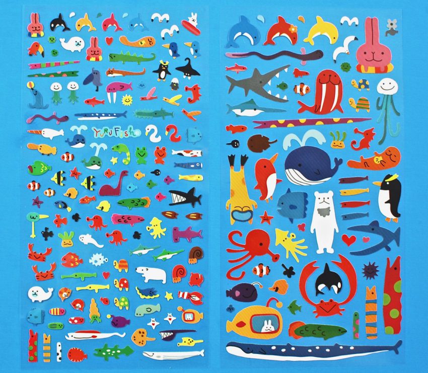 sea life stickers
