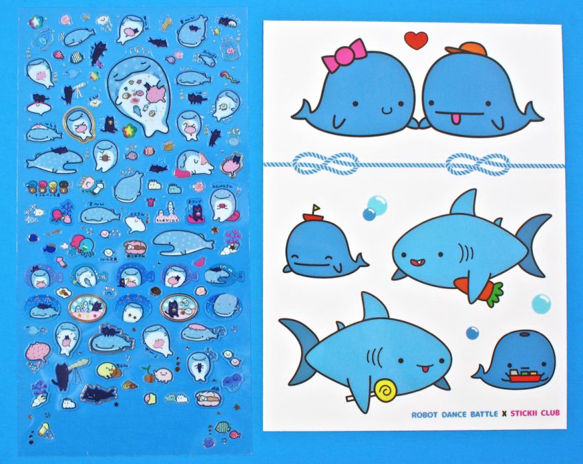 whale stickers