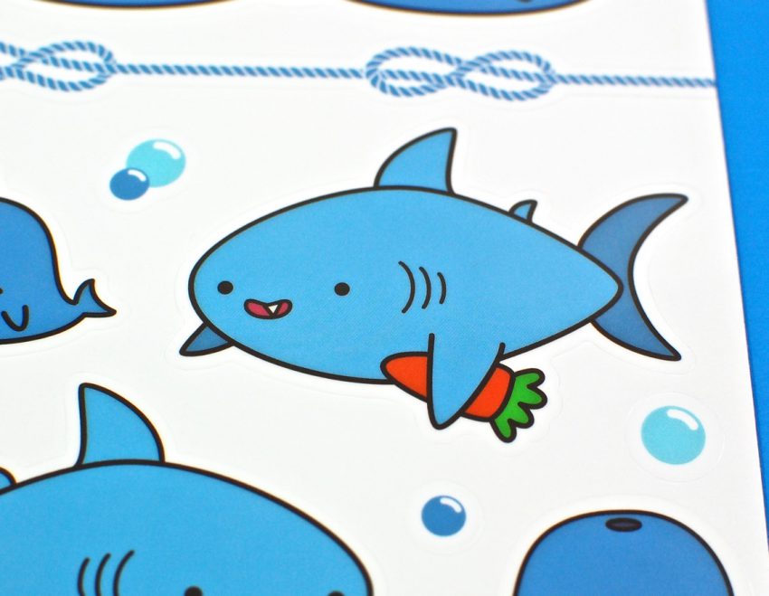 shark sticker