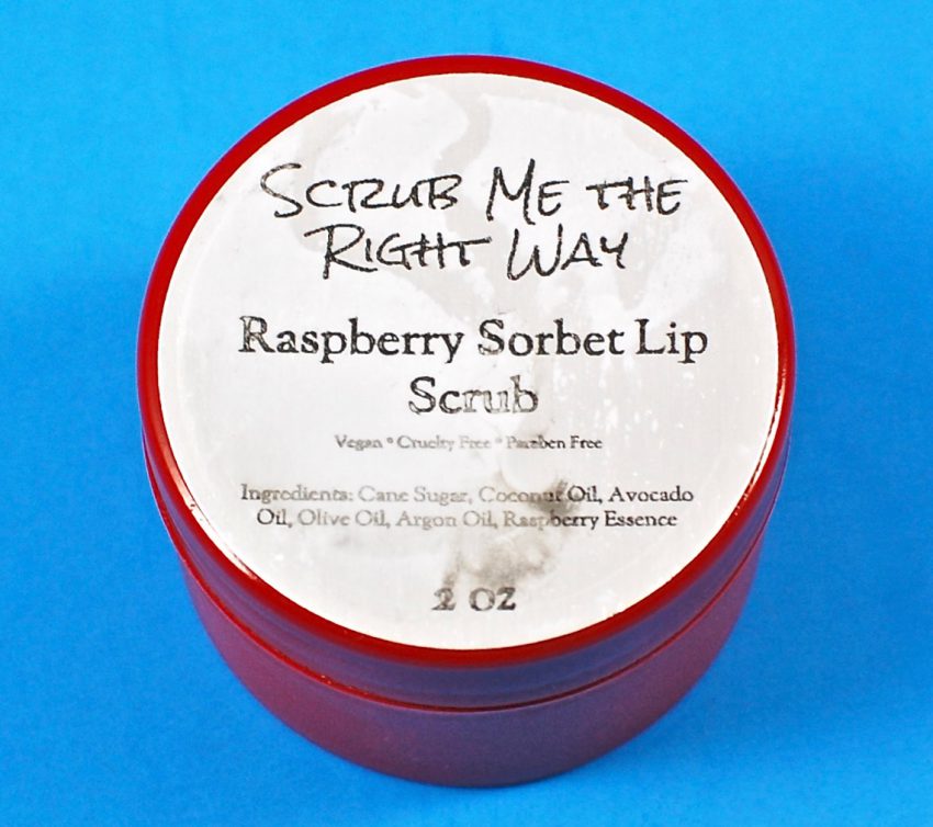 Scrub Me the Right Way lip scrub