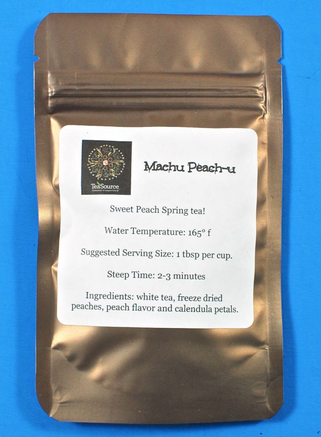Machu Peach-u tea