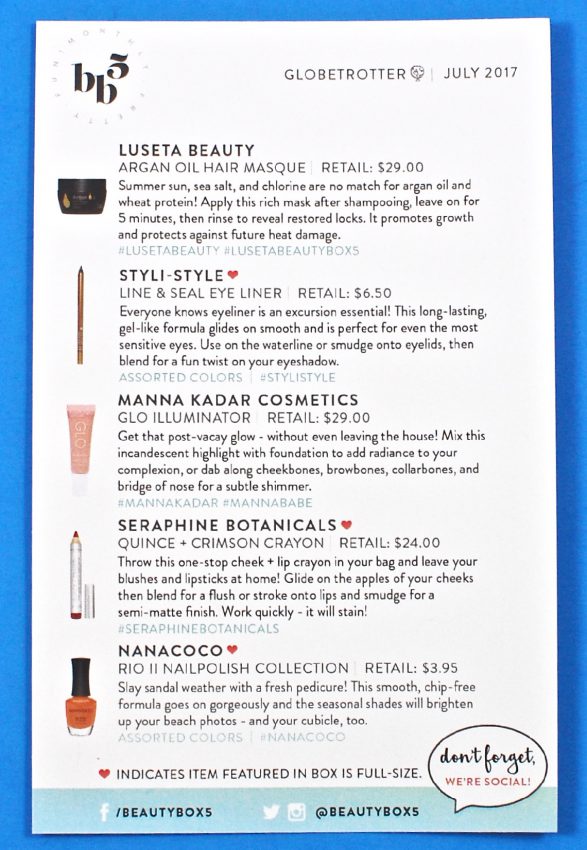 Beauty Box 5 review