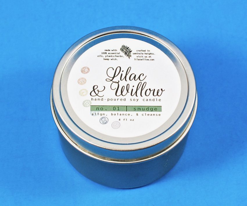 Lilac & Willow candle