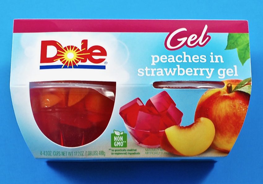 Dole Gel peaches