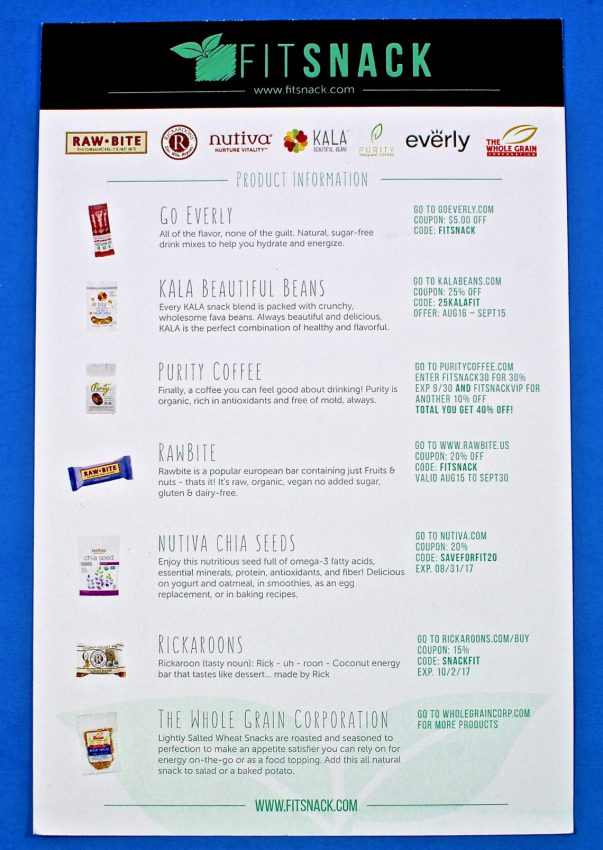 Fit Snack review