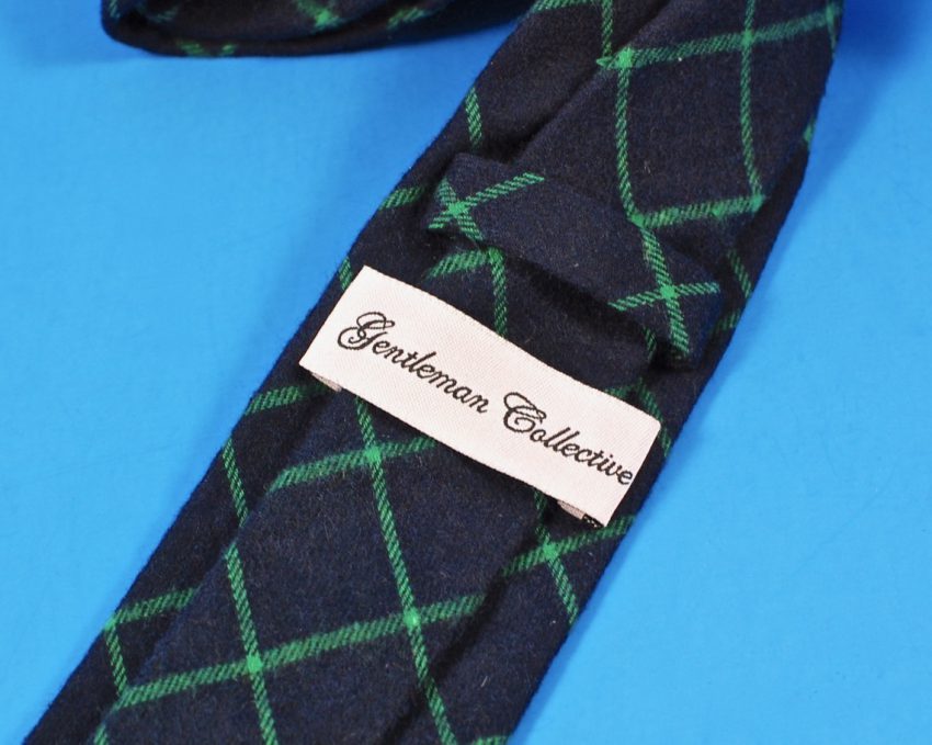 plaid tie