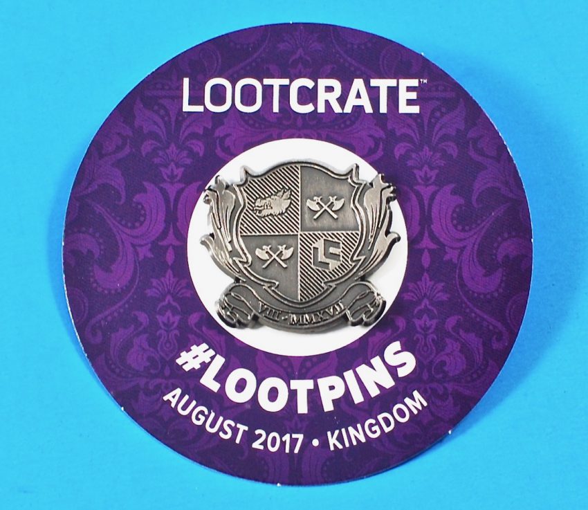 August 2017 Loot pin