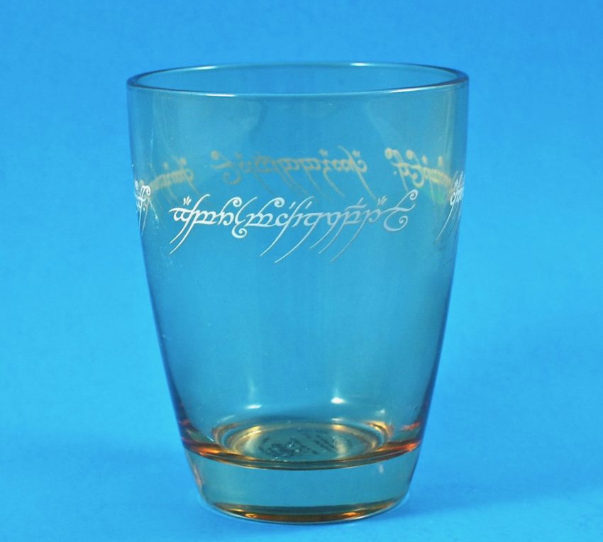 Lord of the Rings color changing glass