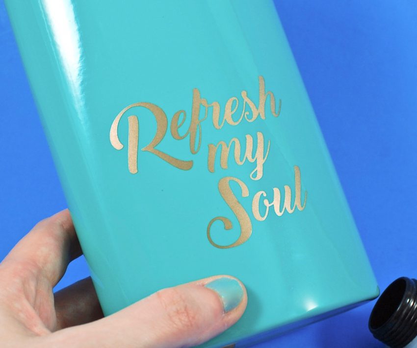 Loved + Blessed water bottle