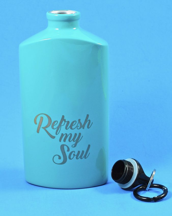 Loved + Blessed water bottle
