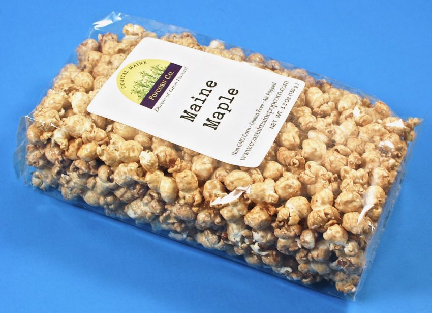 Maine maple popcorn
