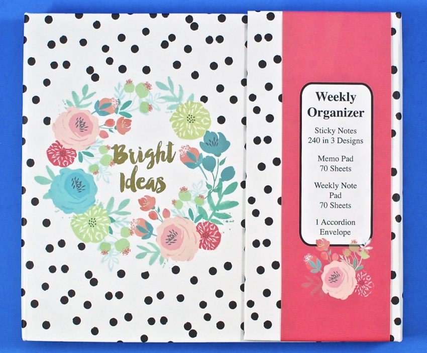 Bright Ideas weekly organizer