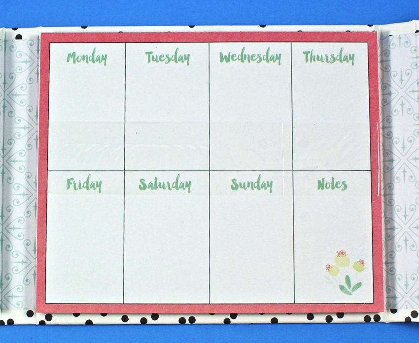 Bright Ideas weekly organizer
