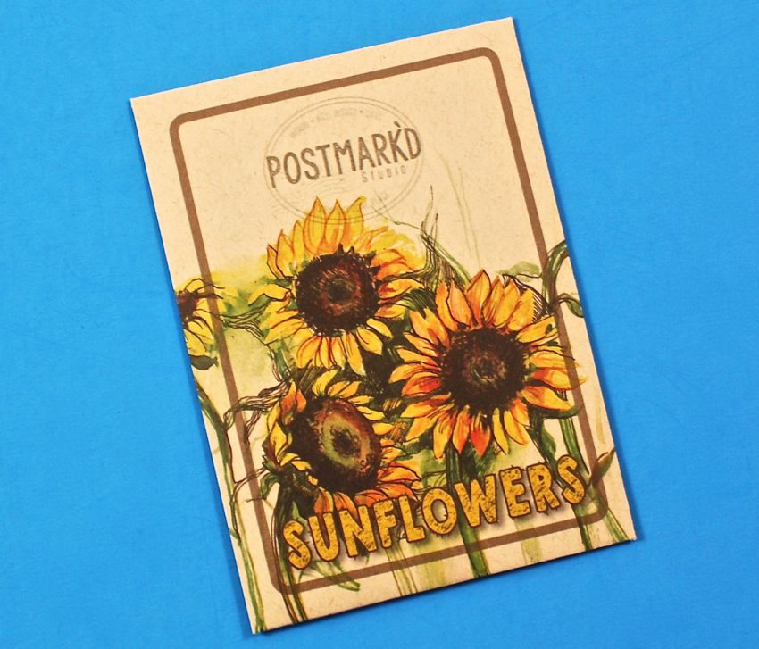 sunflower seed packet