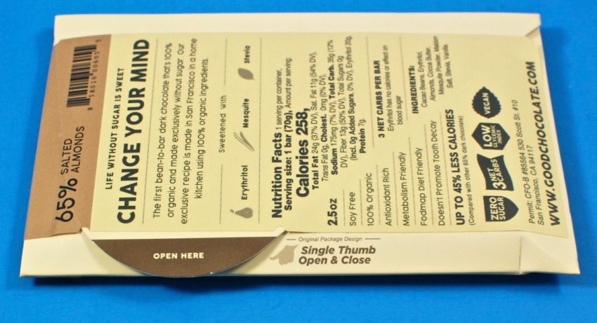 The Good Chocolate bar