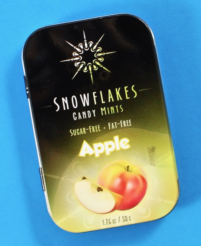 Apple snowflake candy