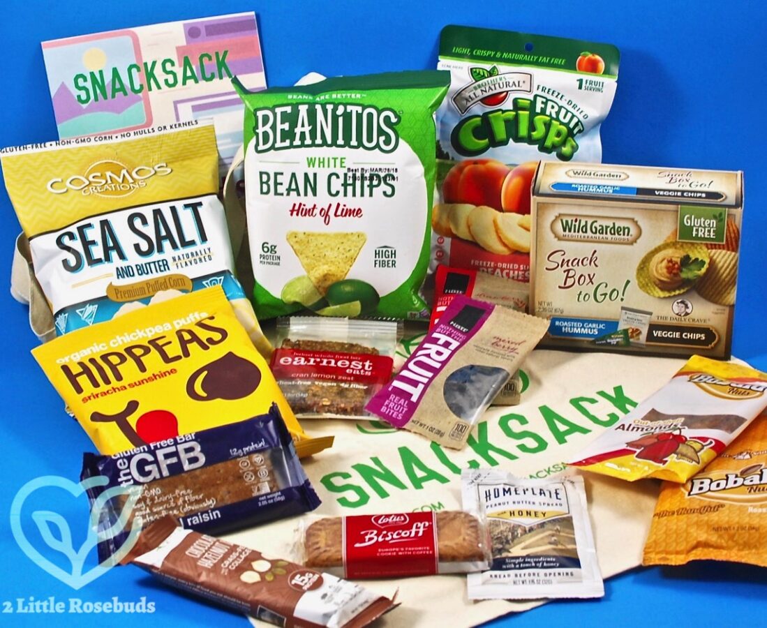 August 2017 Snacksack review