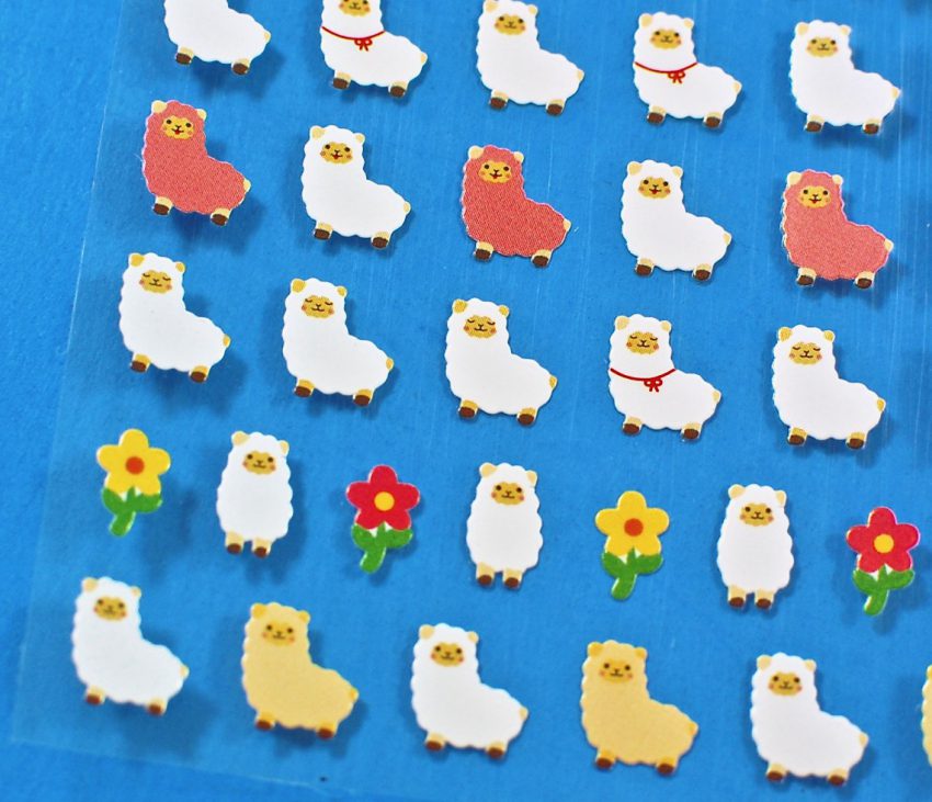 alpaca stickers