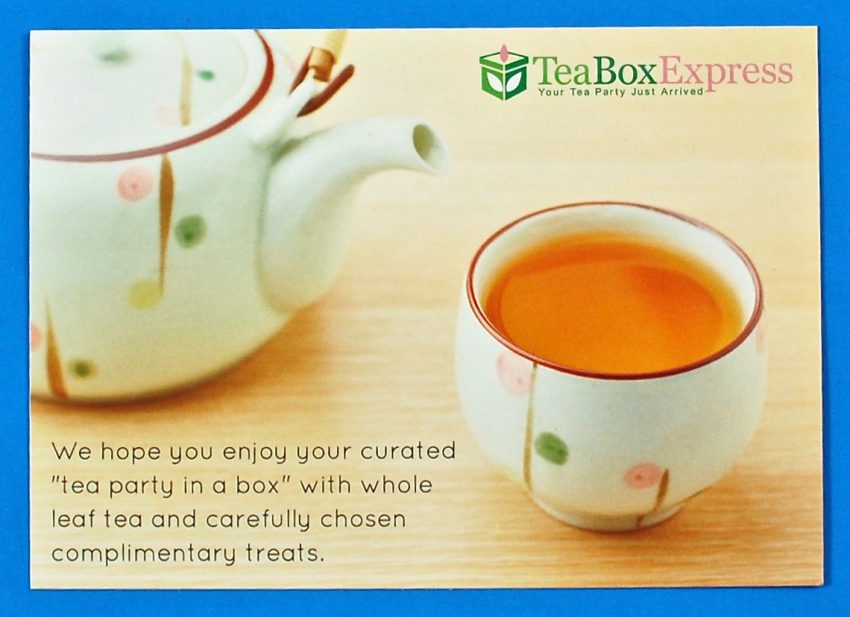 Tea Box Express review