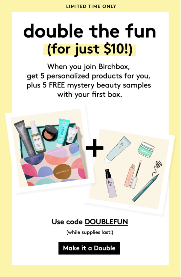 birchbox free