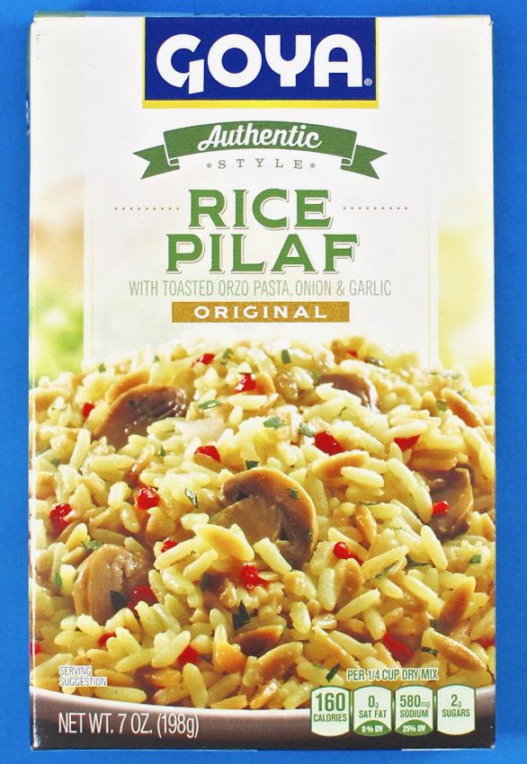 Goya rice pilaf