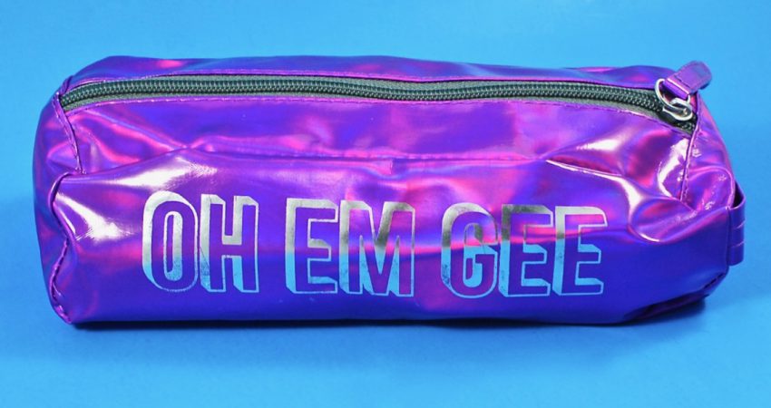 Oh Em Gee makeup bag
