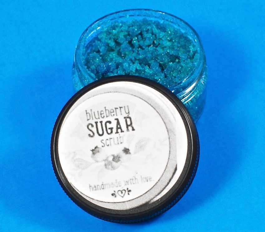 blueberry sugar scrub