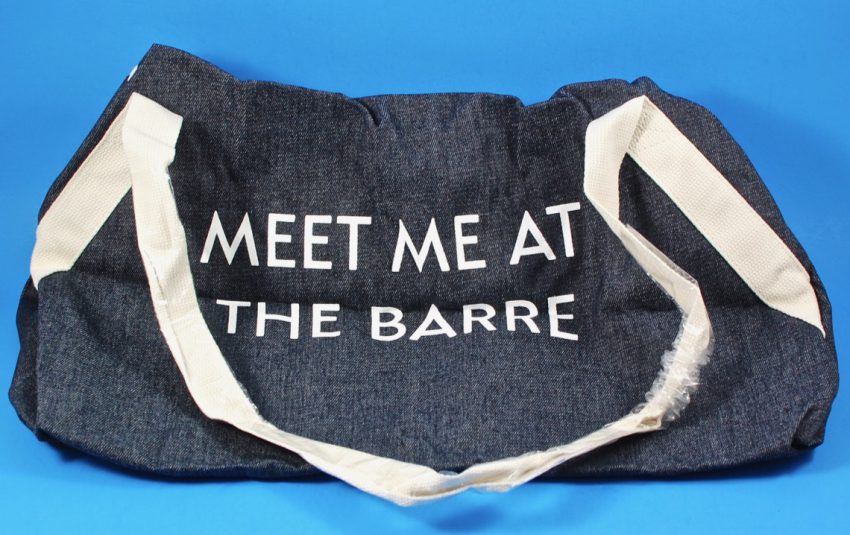 Meet Me at the Barre bag
