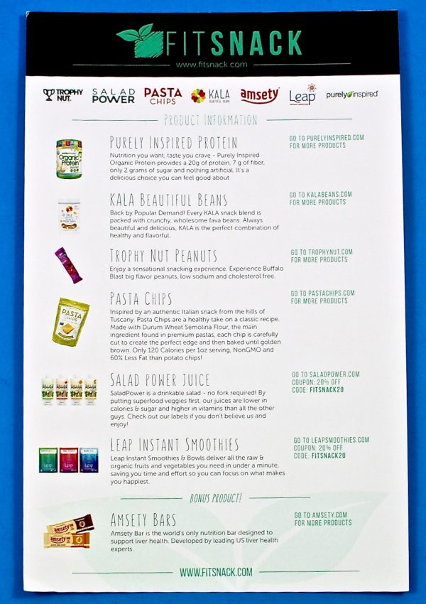 Fit Snack coupon