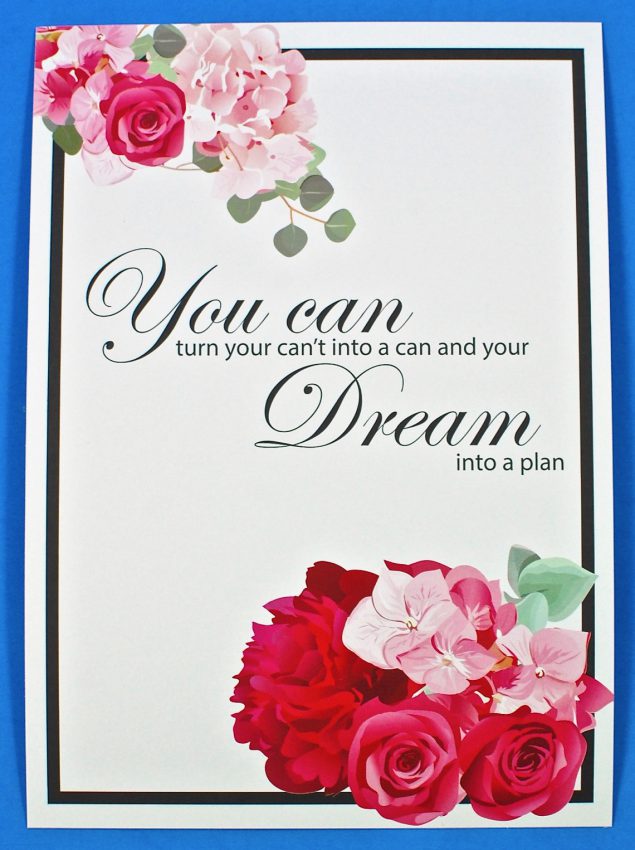 loved and blessed print
