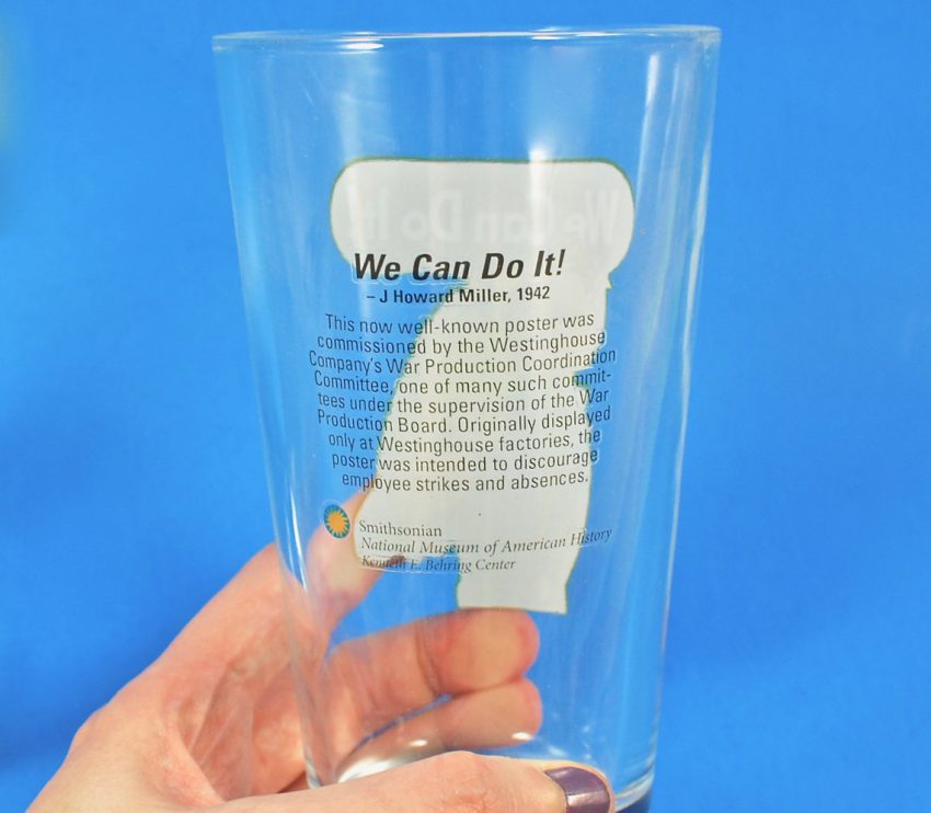 rosie the riveter glass