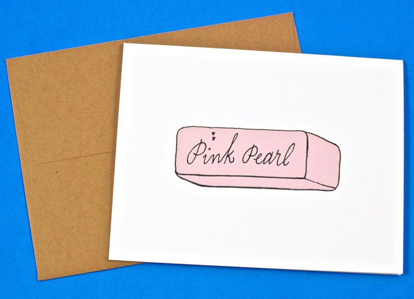Pink Pearl card