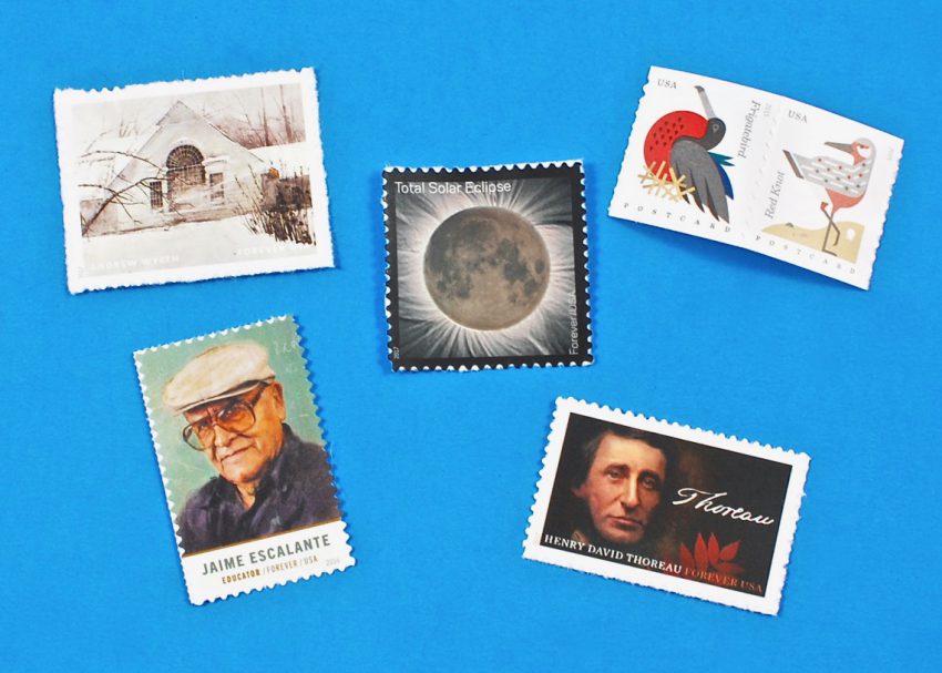 eclipse stamp