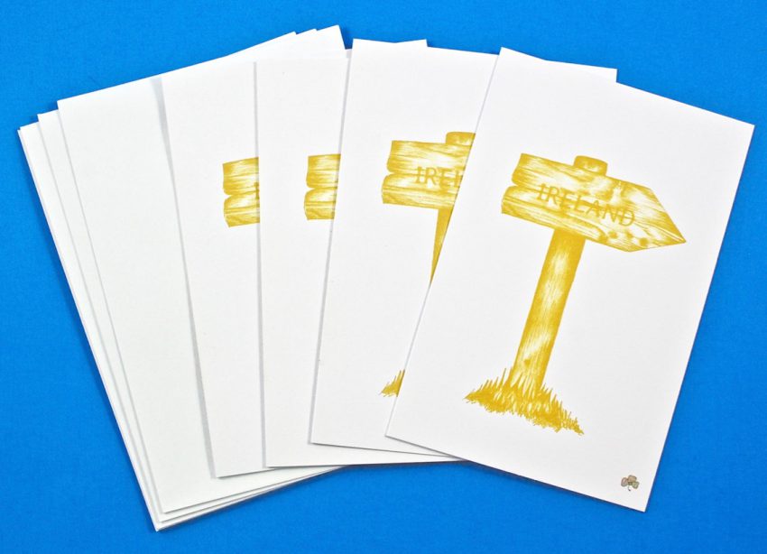 Sealed With Irish Love notecards