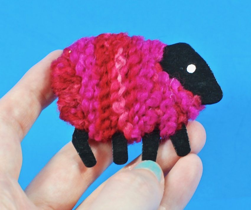 Irish sheep magnet