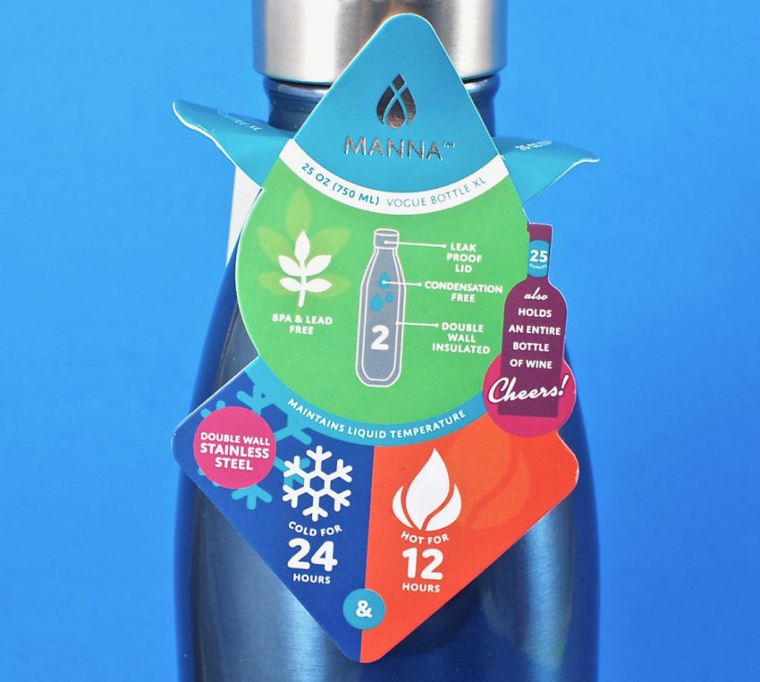 Manna Vogue Double Wall Stainless Steel Bottle 