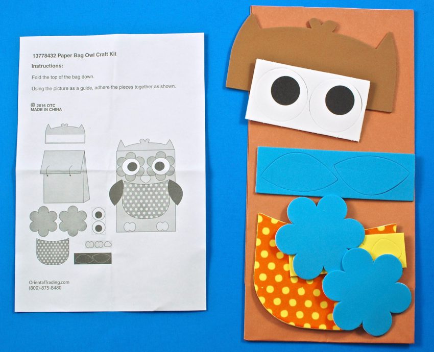 paper bag owl