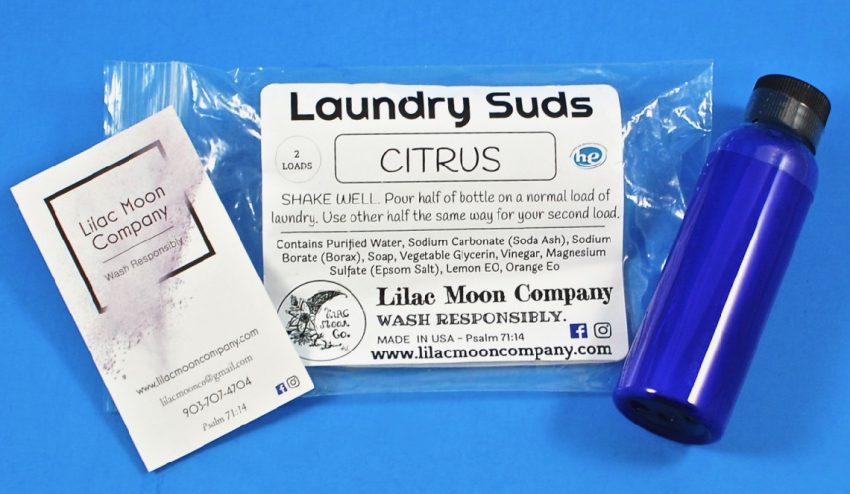 laundry suds citrus detergent
