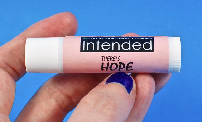 Intended Cosmetics lip balm