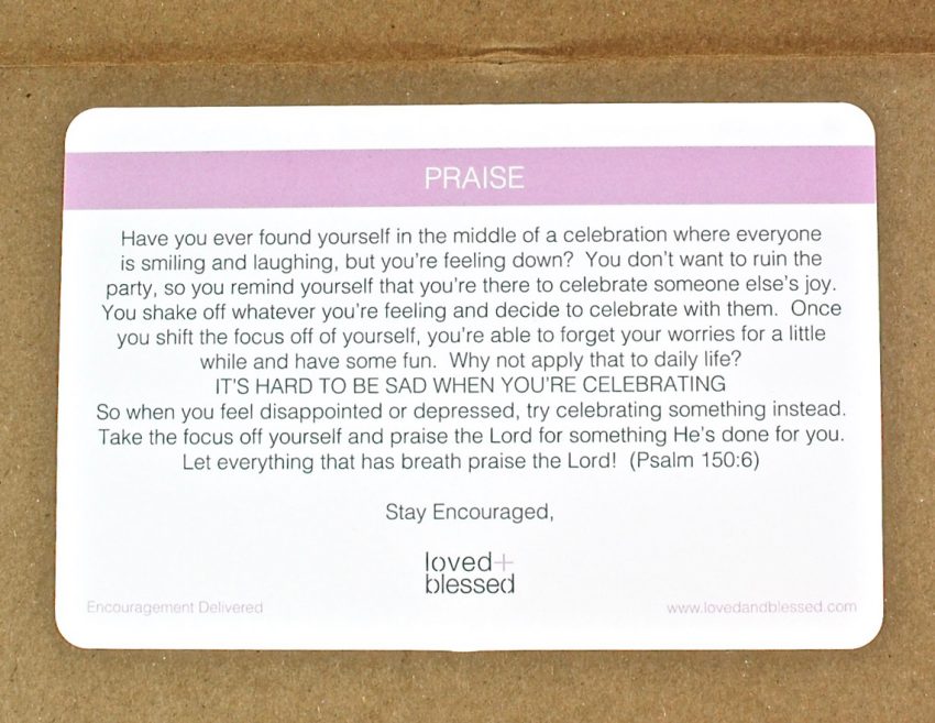 loved and blessed box coupon