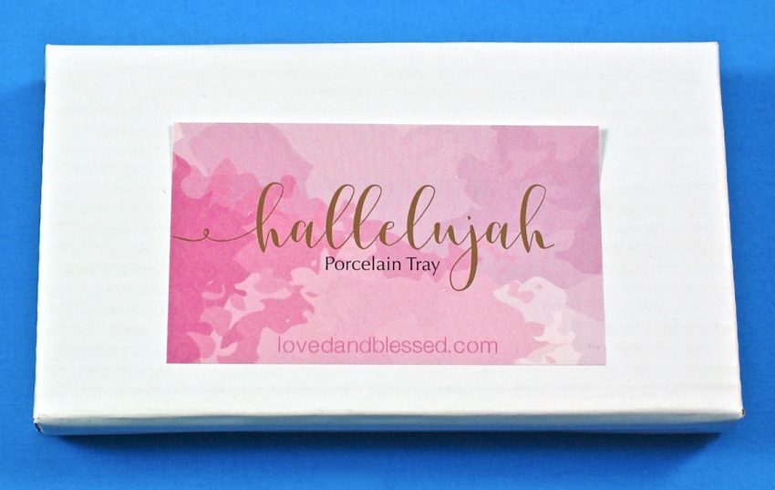 hallelujah trinket tray
