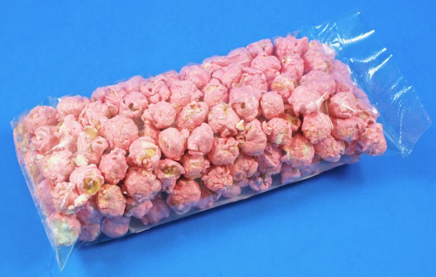 pink marshmallow popcorn