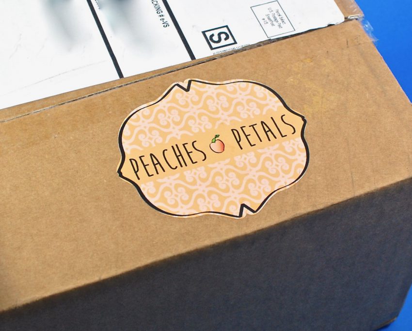 Peaches & Petals box