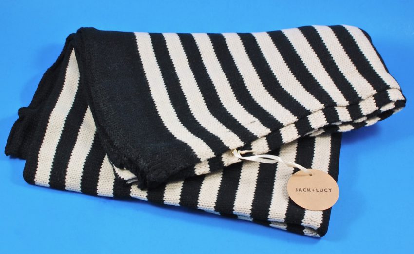 Jack + Lucy striped blanket