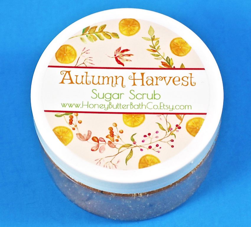 Autumn Harvest sugar scrub