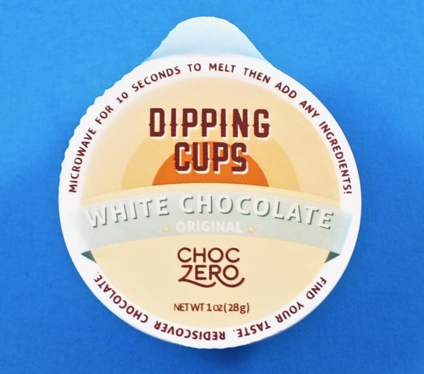 Choc Zero dipping cup