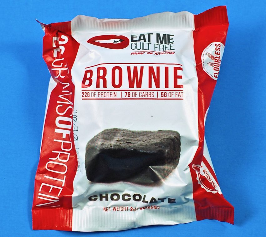eat me guilt free brownie