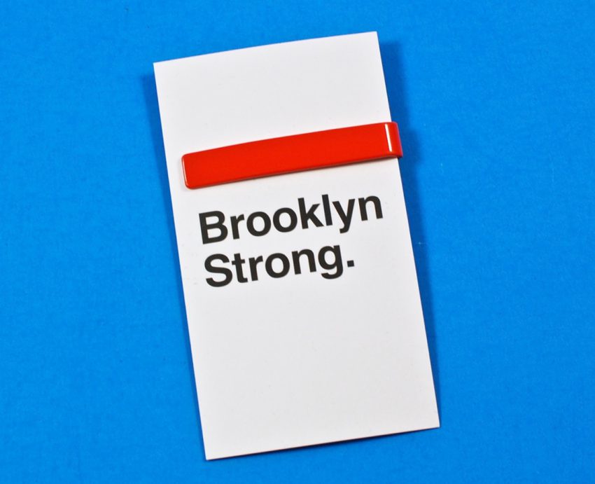 Brooklyn Strong tie bar
